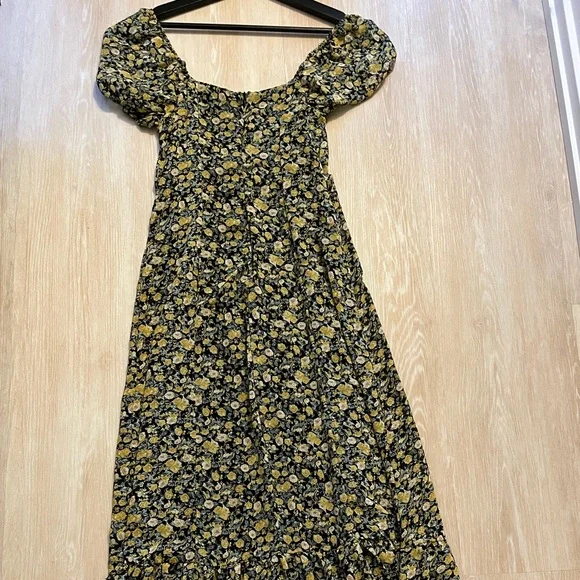 Urban Outfitters Yellow Floral Dress - Picture 3 of 3